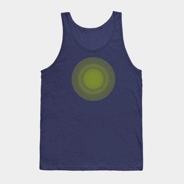 Circular ornament Tank Top by Tuye Project